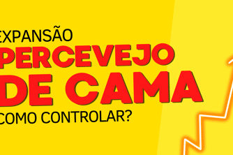Expansão dos percevejos de cama, conhecer para controlar